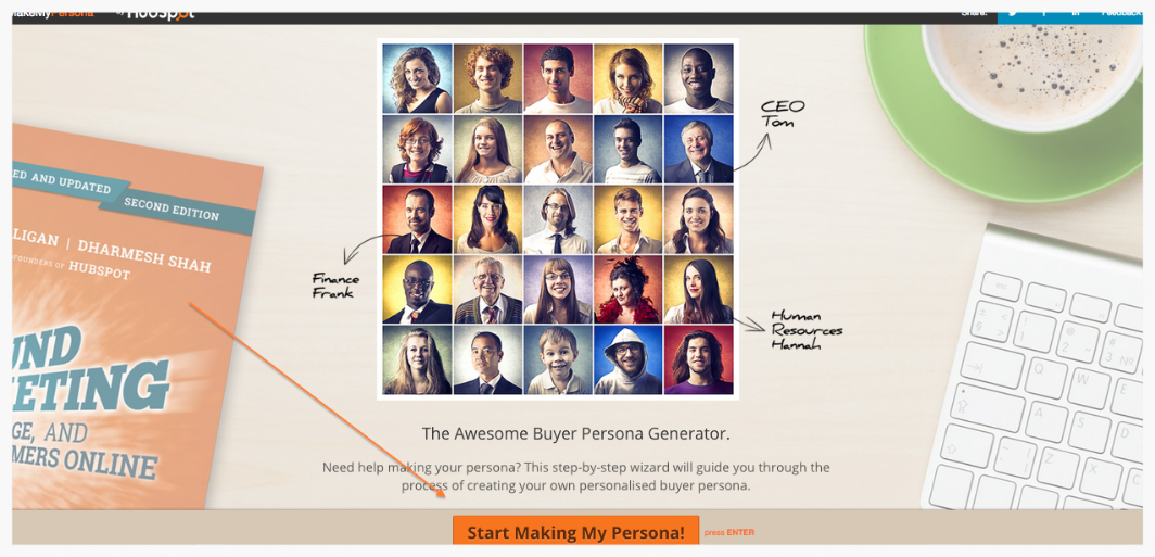 Buyer Persona MakeMyPersona