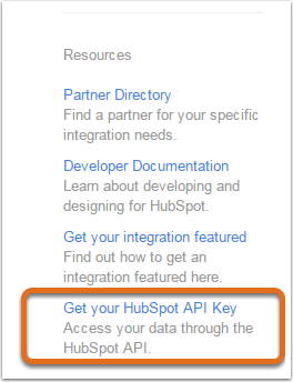 obtenir la clé API des intégrations