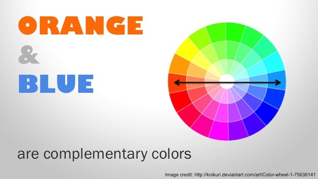 orange-blue