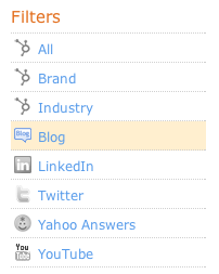blog filter