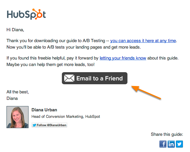 Follow-Up Email Example