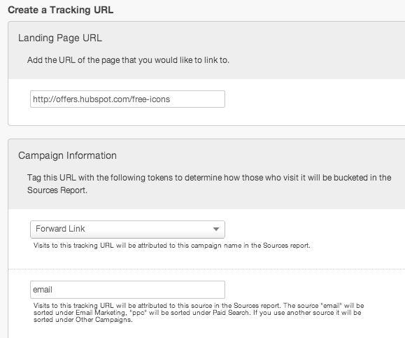 Tracking URL Builder