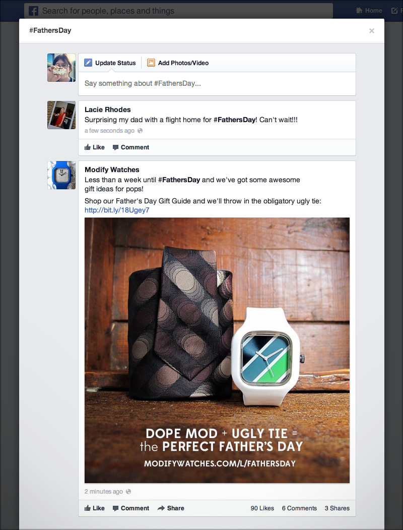 Facebook Launches Clickable Hashtags #Finally