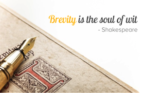 Brevity is the soul of wit essay