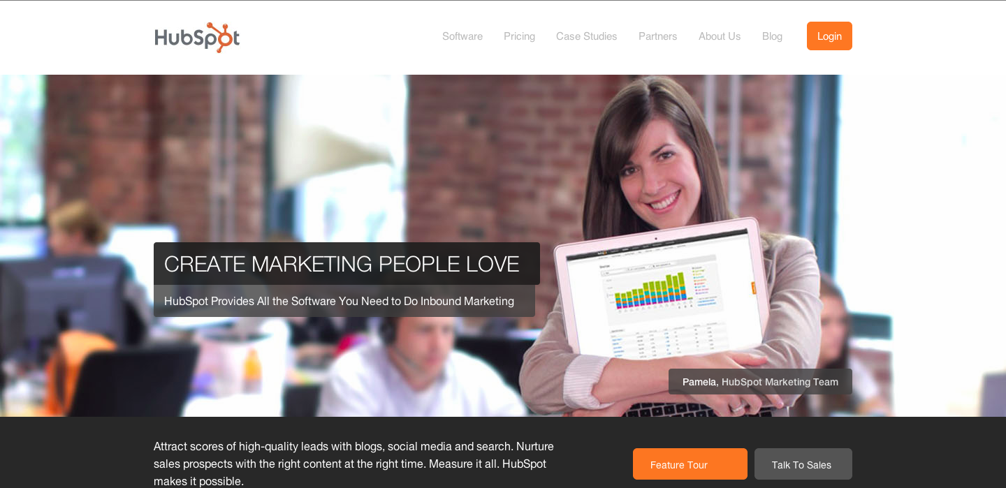 HubSpot_Homepage_2012