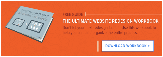 website redesign workbook guide