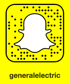 Follow @GeneralElectric on Snapchat
