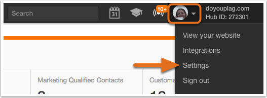 HubSpot Help article screenshot