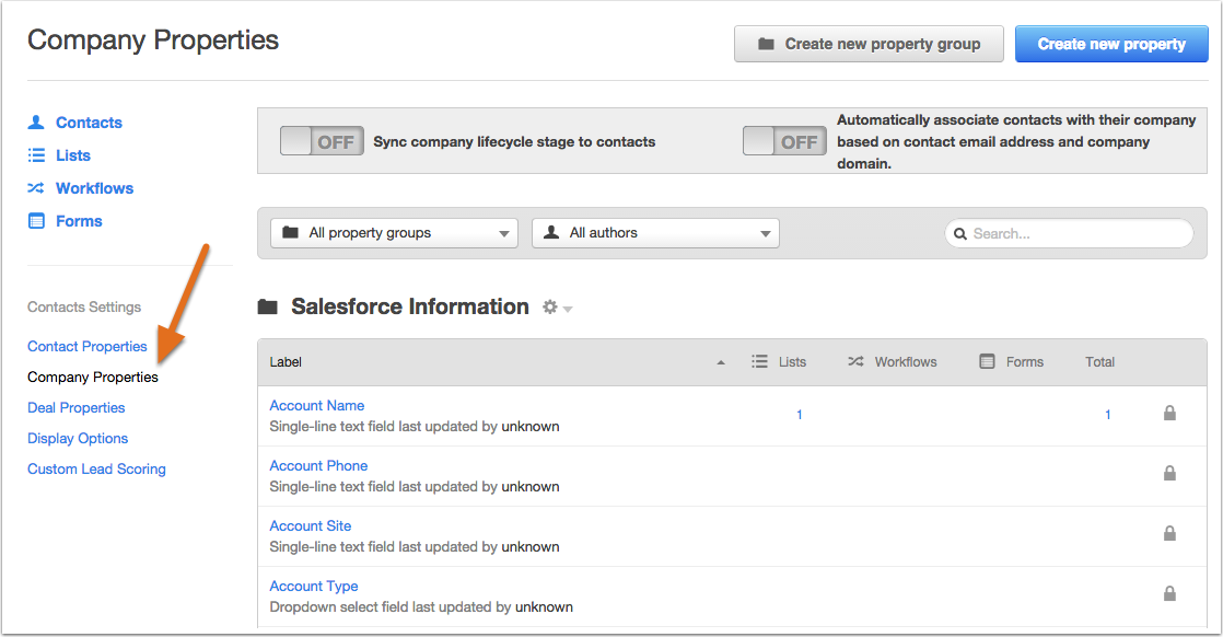 HubSpot Help article screenshot