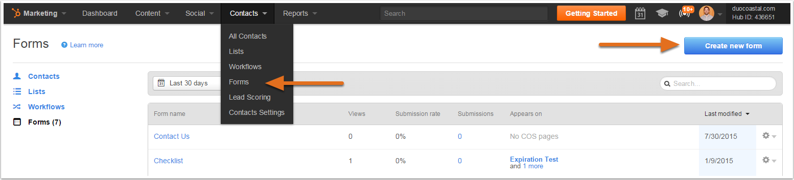 HubSpot Help article screenshot