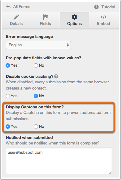 HubSpot Help article screenshot