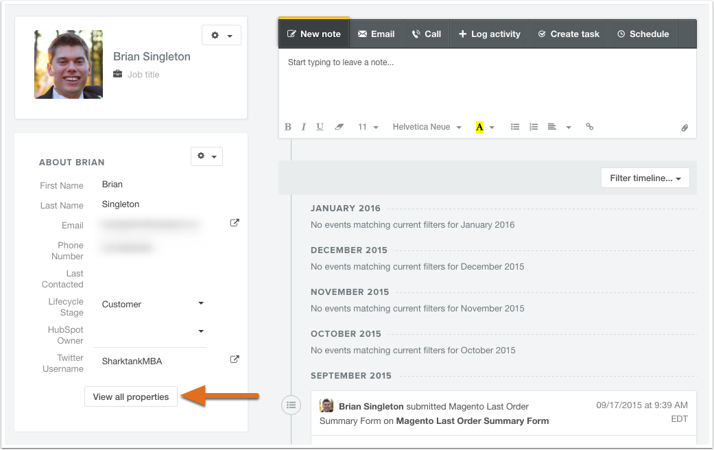 HubSpot Help article screenshot