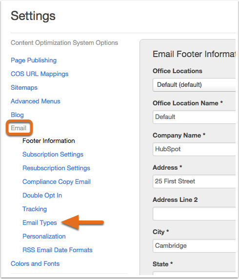 HubSpot Help article screenshot