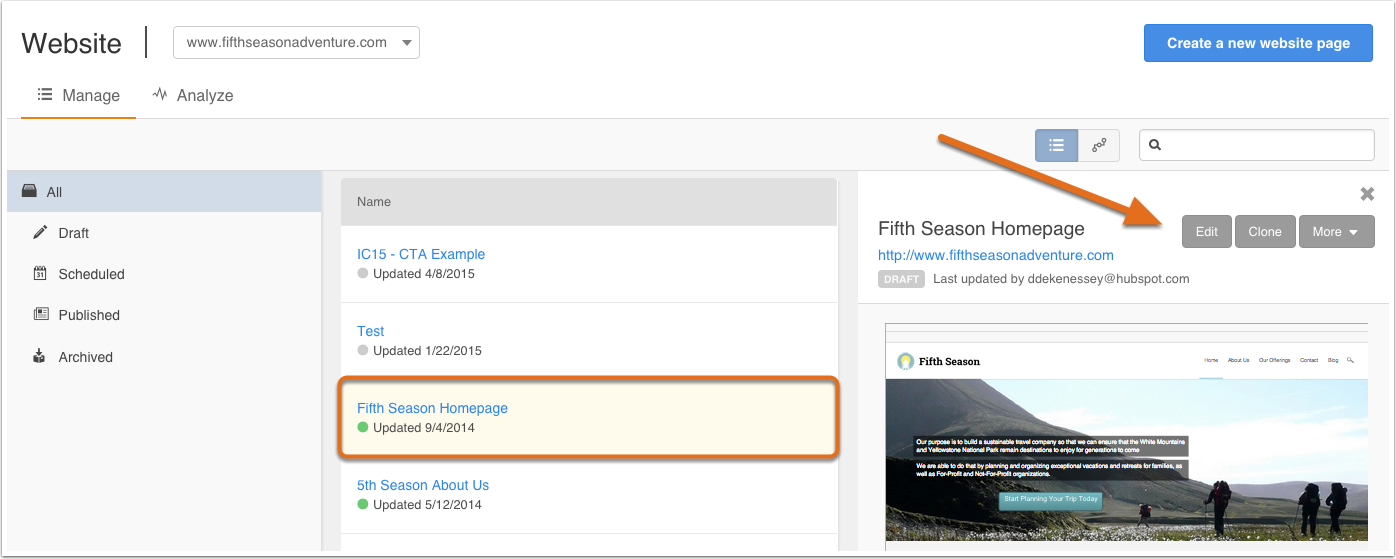 HubSpot Help article screenshot
