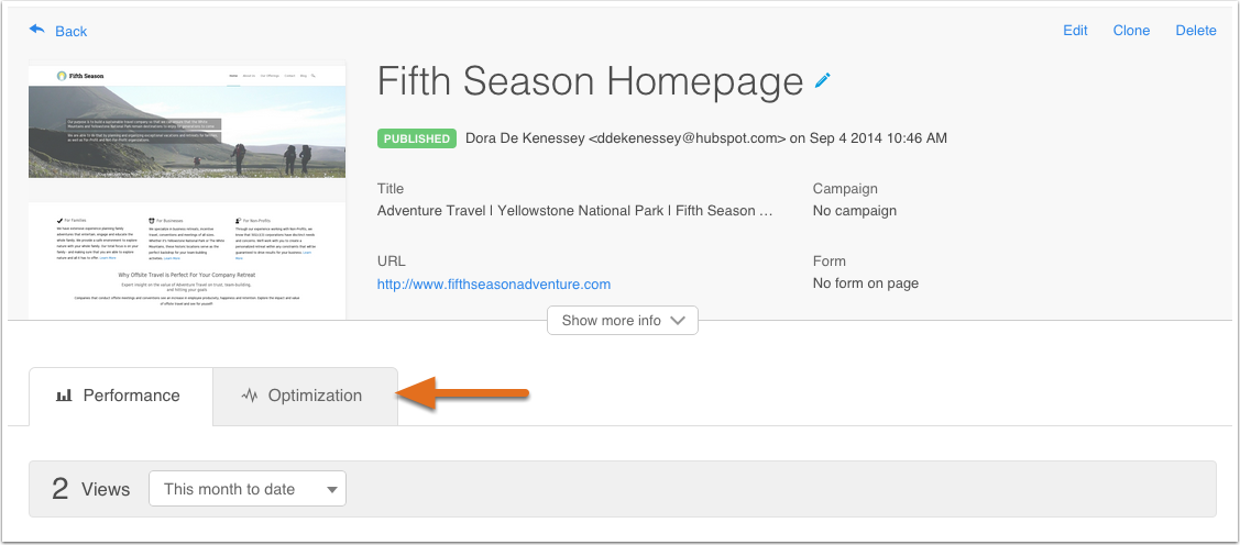 HubSpot Help article screenshot