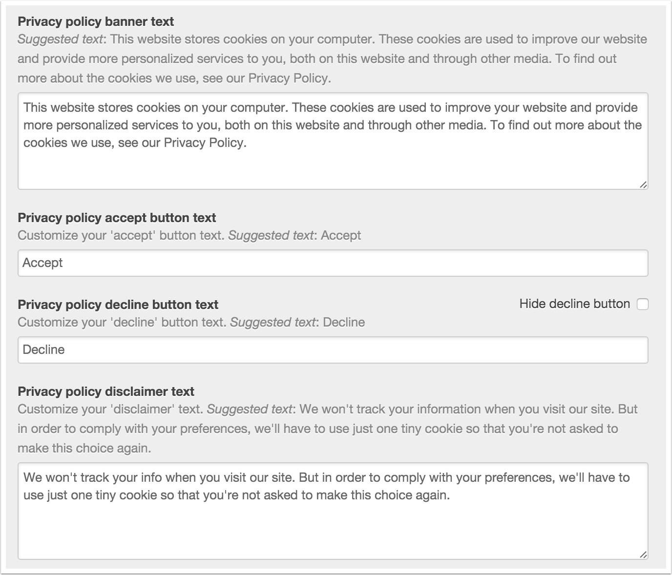 HubSpot Help article screenshot