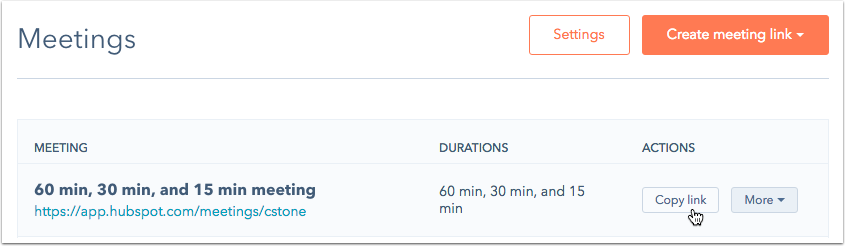 HubSpot Help article screenshot