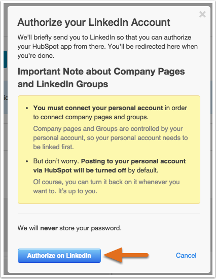 HubSpot Help article screenshot