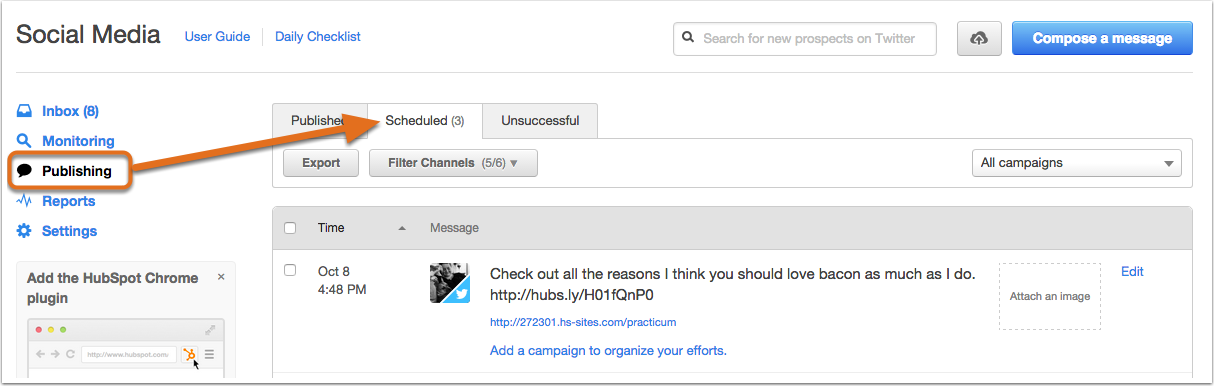 HubSpot Help article screenshot