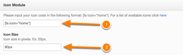 Icon module editor