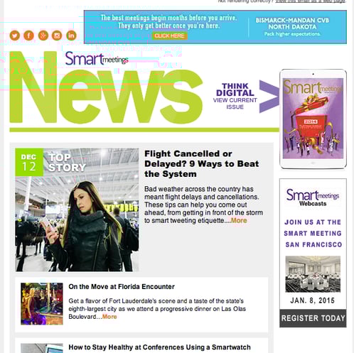{focus_keyword} eight of the Best possible B2B Writer E mail Newsletters SmartMeetings