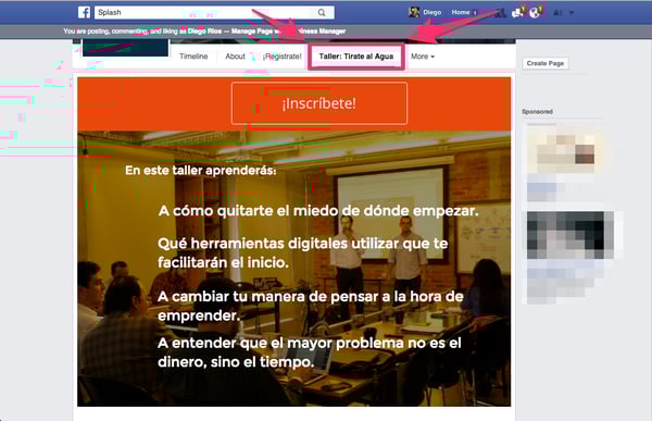 Tab Adicional Homepage Tab Adicional Homepage