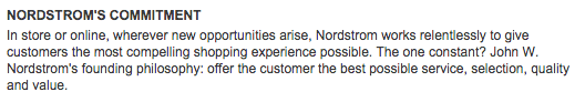 {focus_keyword} 12 Really Inspiring Firm Imaginative and prescient and Mission Commentary Examples nordstrom mission statement