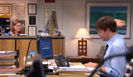Jim and Pam High-Five {focus_keyword} How you can Unsend an E-mail in Gmail [Quick Tip] office2