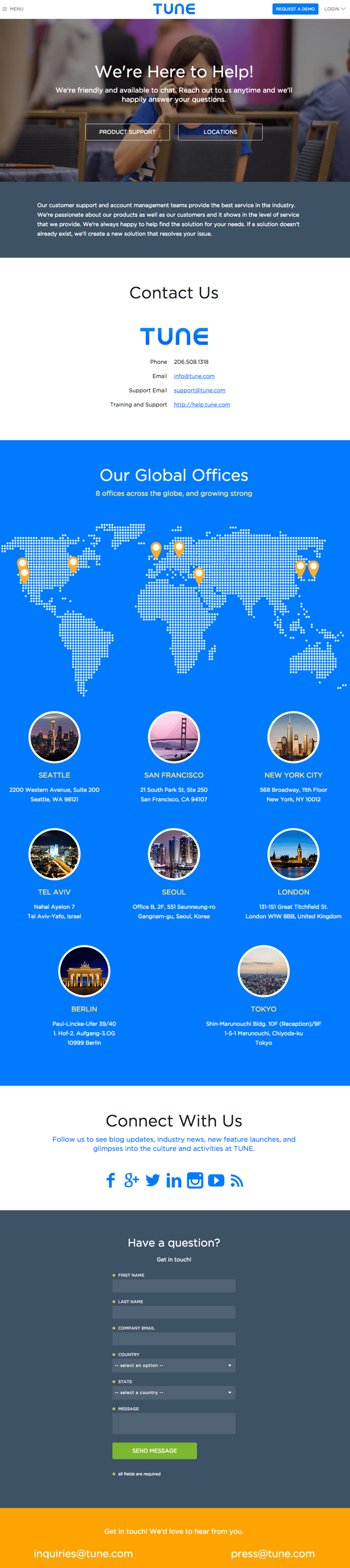 12 Of The Best Contact Us Page Examples You ll Want To Copy