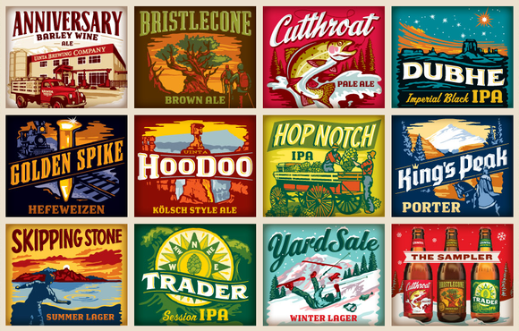uinta-beer.png {focus_keyword} The 14 Coolest Beer Label Designs You&#039;ve Ever Considered uinta beer