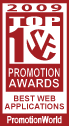 PromotionWorld Best Web Applications Award