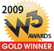 W3 Award 2009 Gold Winner