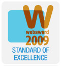 WebAward Standard of Excellence 2009