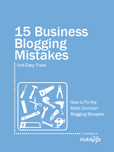 15 Biz Blogging Mistakes And Easy Fixes resized 600