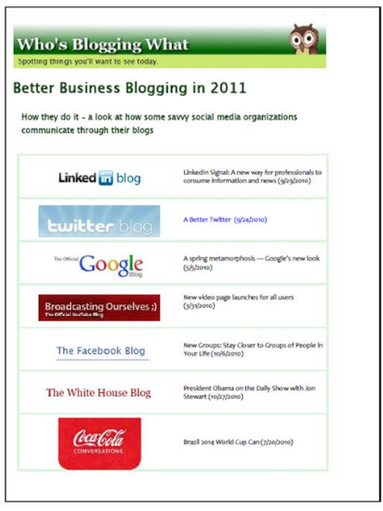 Better Biz Blogging in 2011