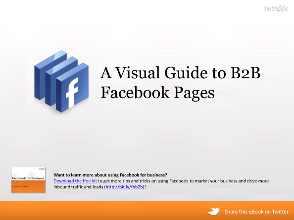 HubSpot Guide to FB Pages eBook