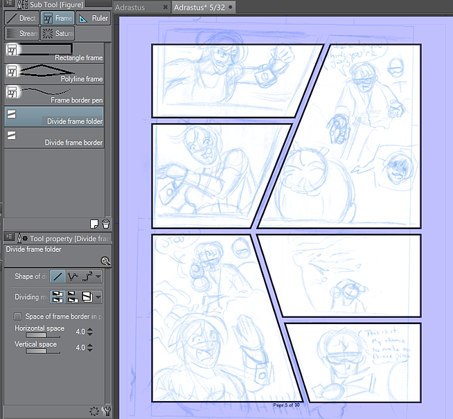 5 Steps To Setting Up A Comic Page in Clip Studio PAINT