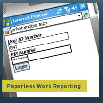 HDM Paperless Work Reporting