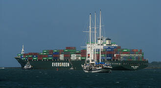 Evergreen Container Ship
