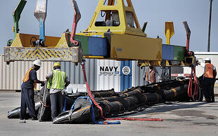 Longshoremen Working