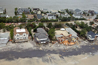 Hurricane Sandy Home Destruction