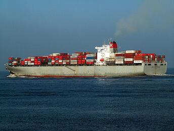 Suez Canal Cargo Ship