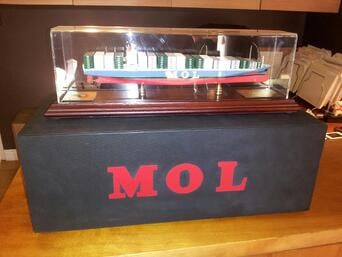 MOL Ship Presented to UCM