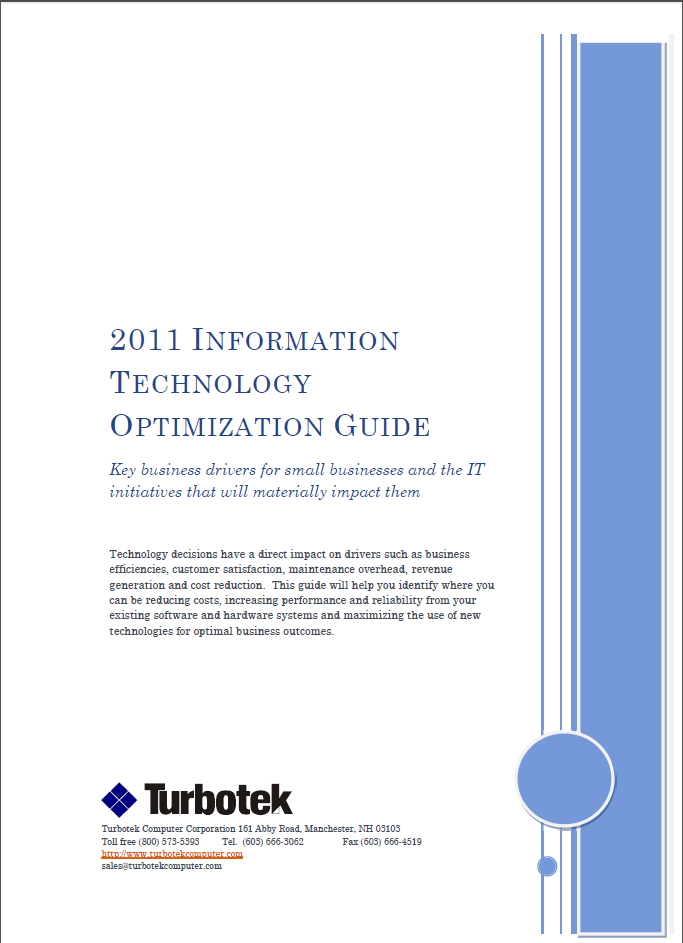 Small Business IT Optimization