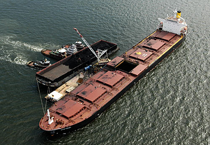 Indonesia Harbor Unloading