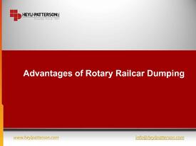 Advantages of Rotary Railcar Dumping