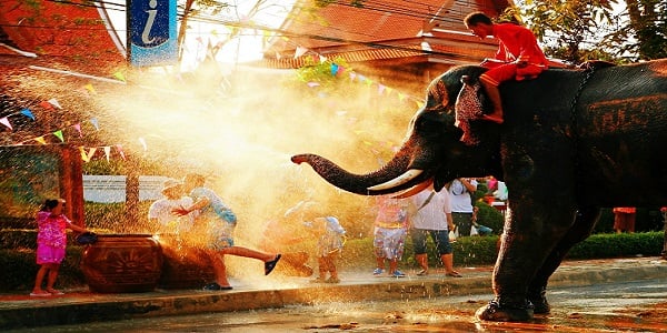 Teaching English in Thailand: Celebrating Songkran - The Thai New Year!