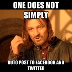 Auto Post Social Media Meme