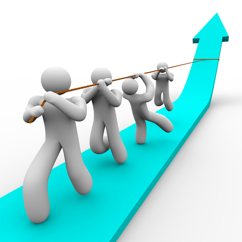 Team pulling up arrow resized 600