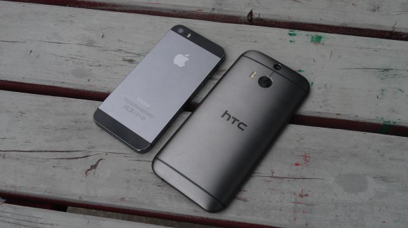 iPhone 5s vs. HTC One M8